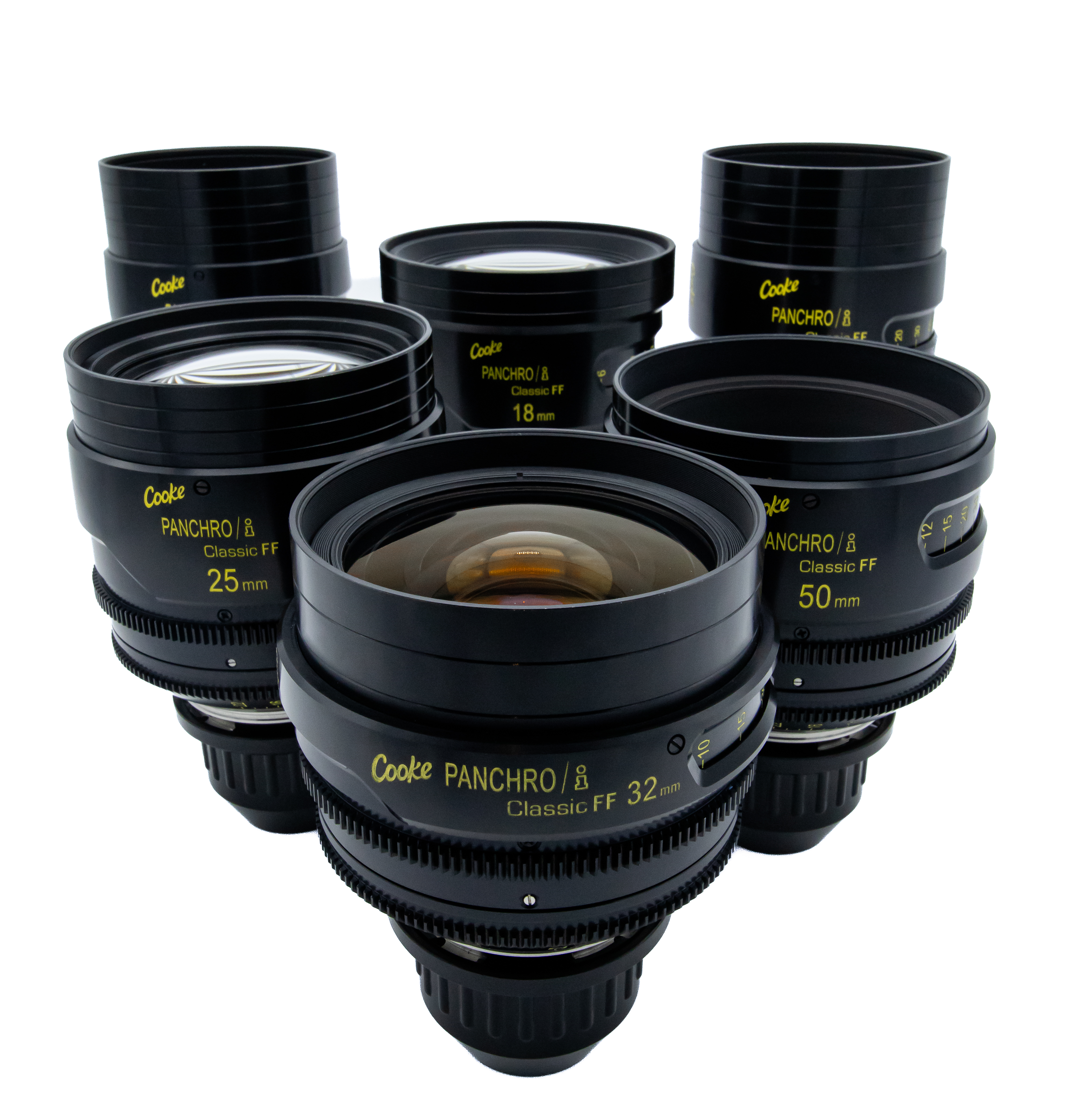 Renta Cooke Speed Panchros Full Frame CDMX — Gaffer Rentals