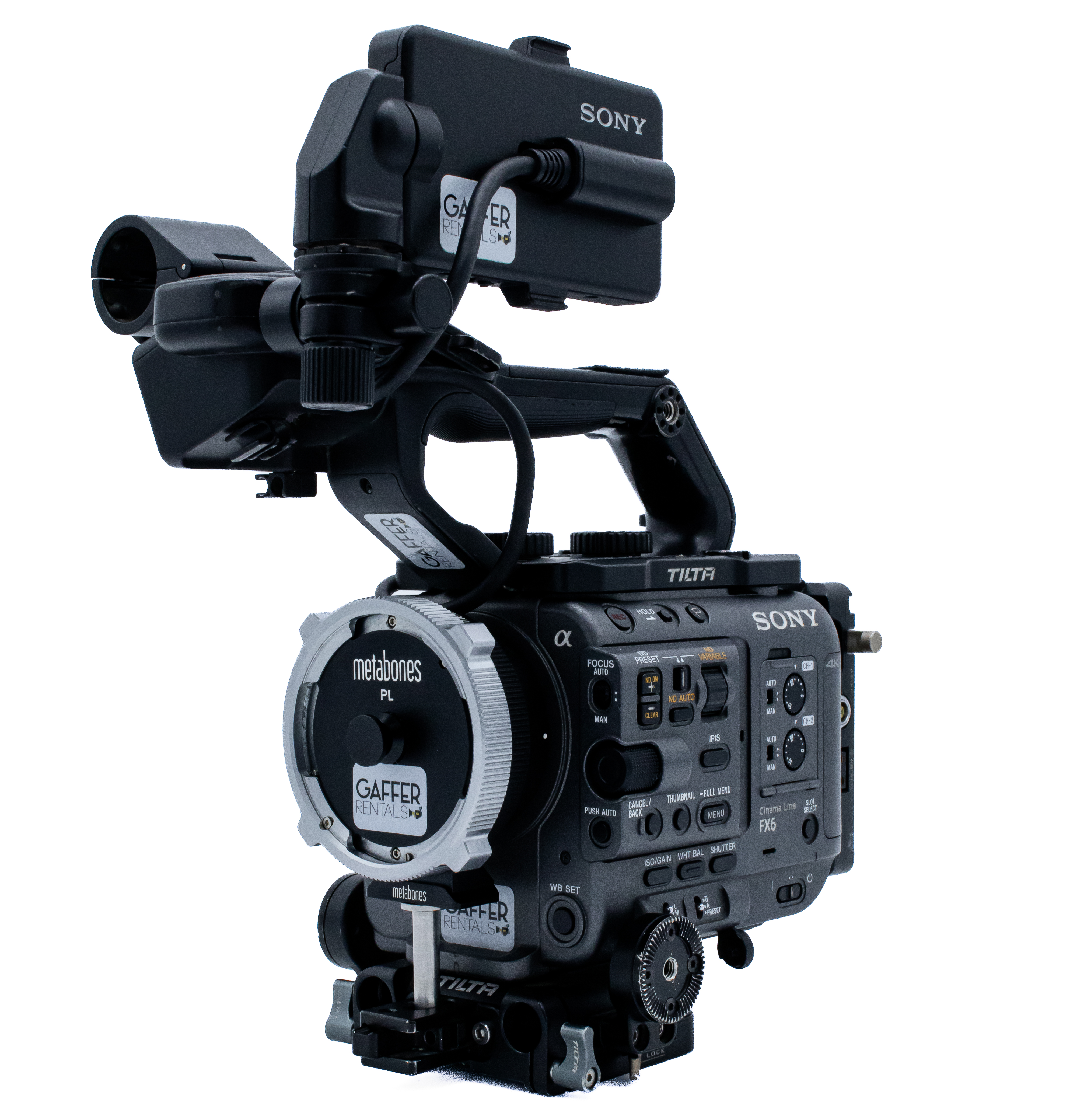 Renta Sony FX6 CDMX — Gaffer Rentals