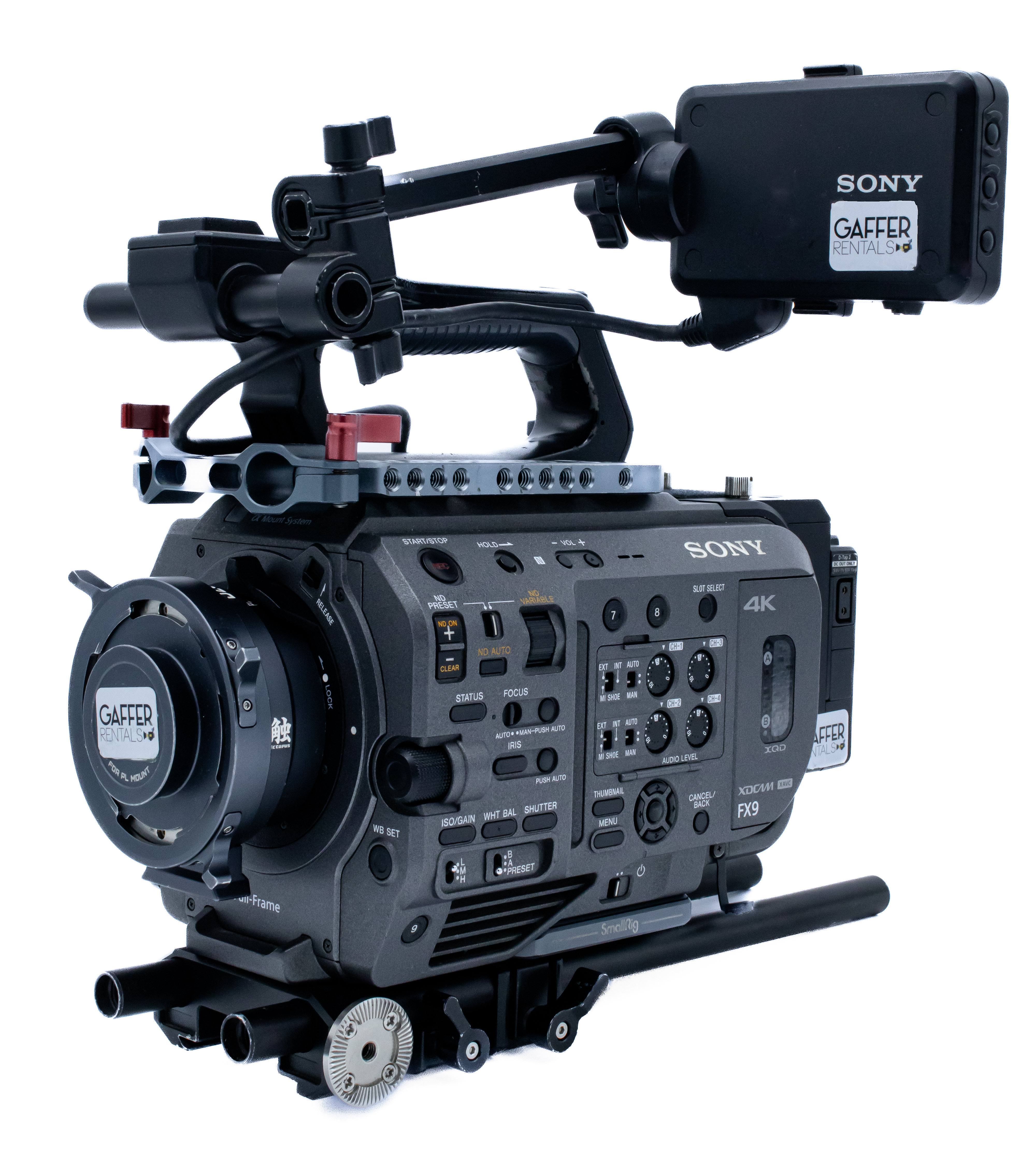 Renta Sony FX9 CDMX — Gaffer Rentals