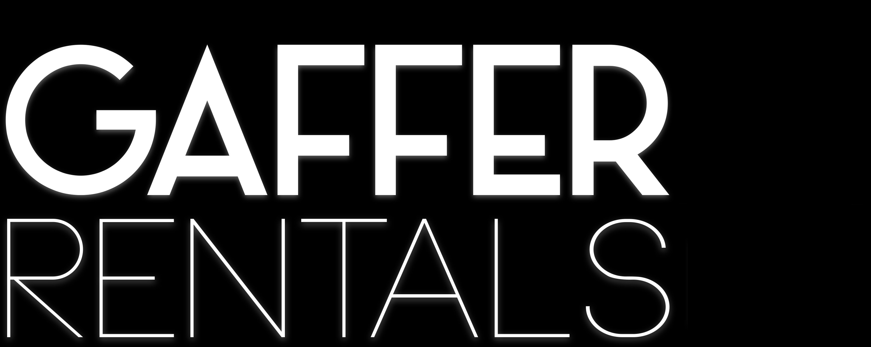 Gaffer Rentals