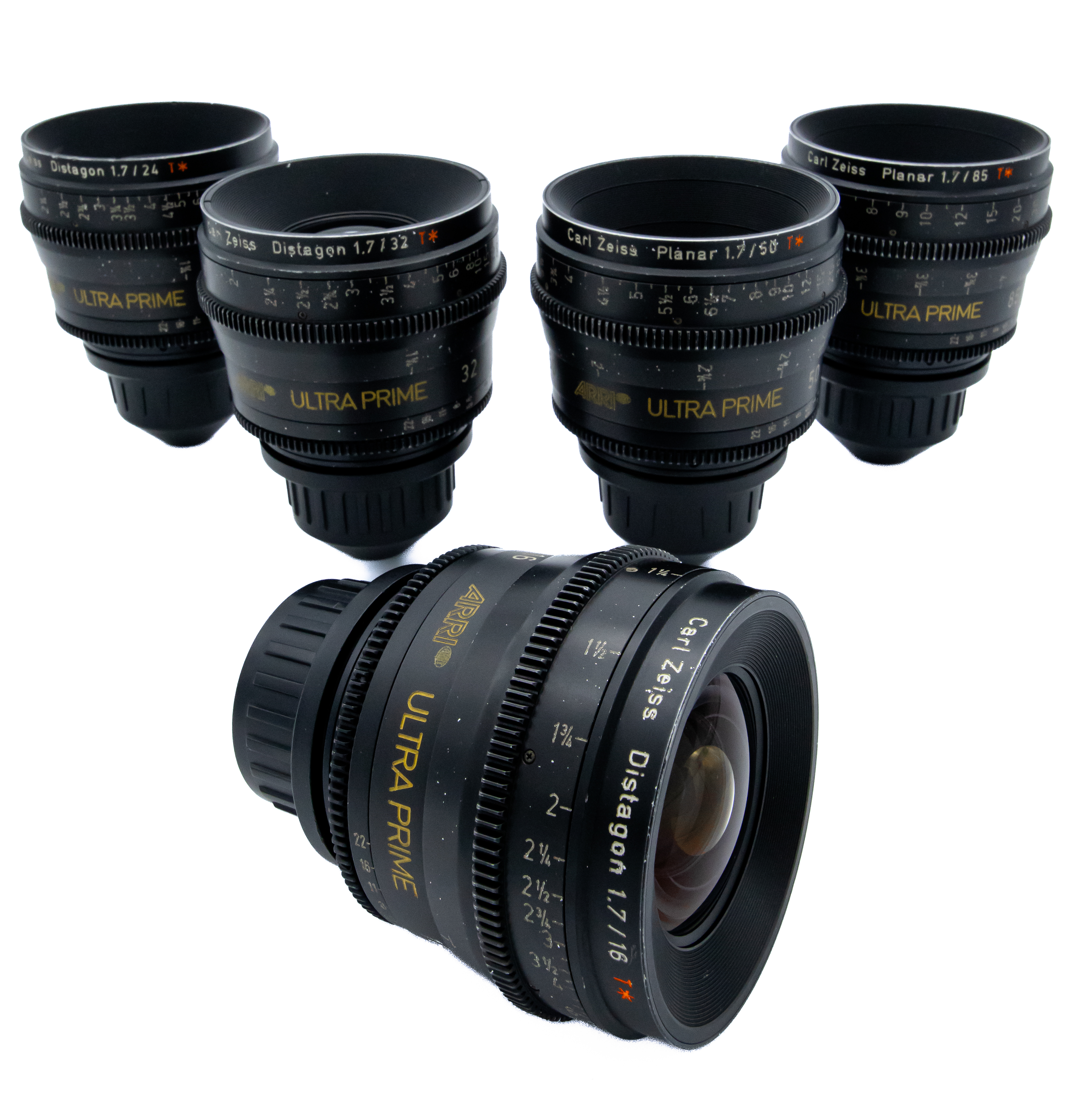 Renta ARRI Ultra Primes CDMX — Gaffer Rentals